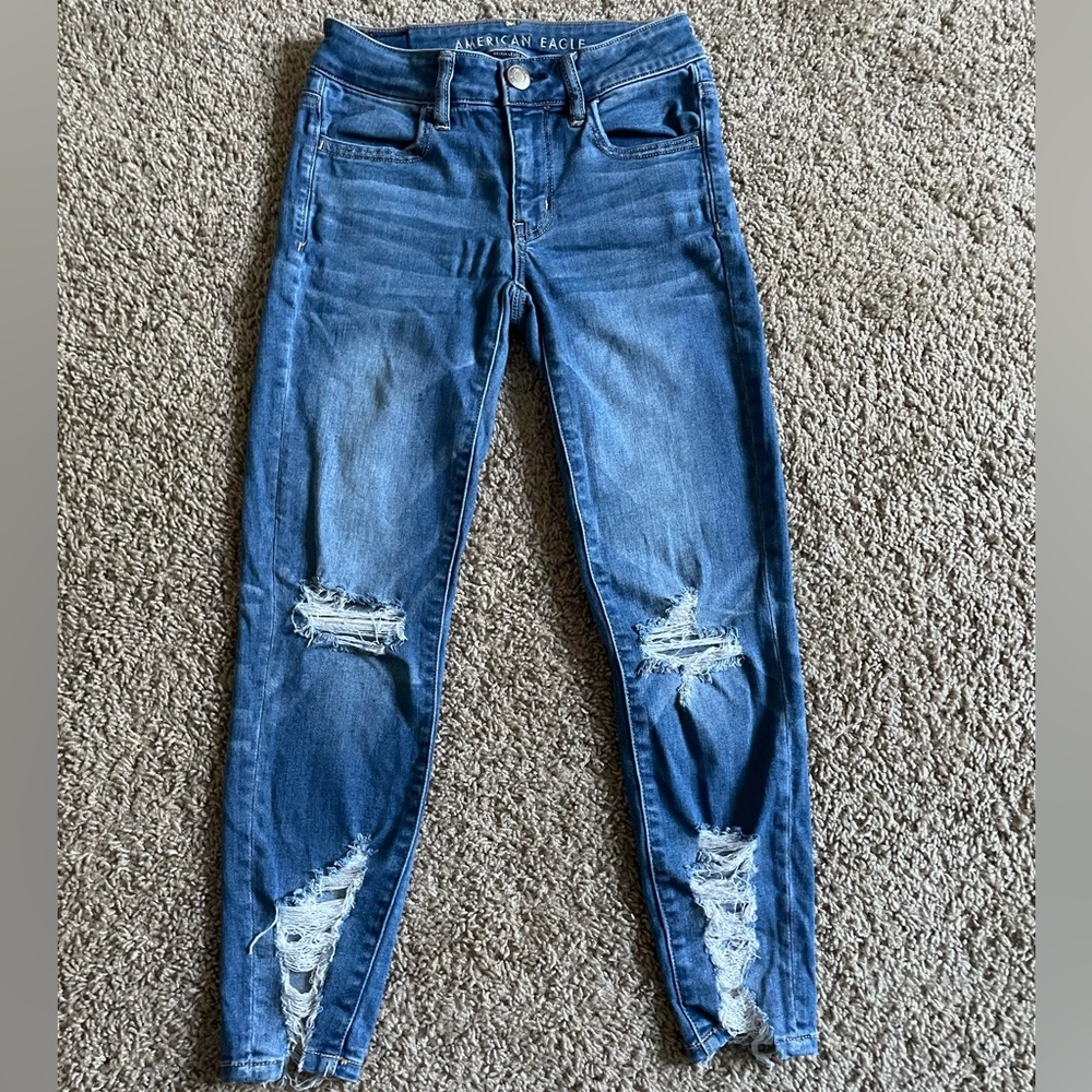 american eagle skinny jeans!